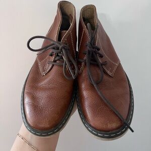 Johnson and Murphy Classic Brown Leather Youth Boys Shoes